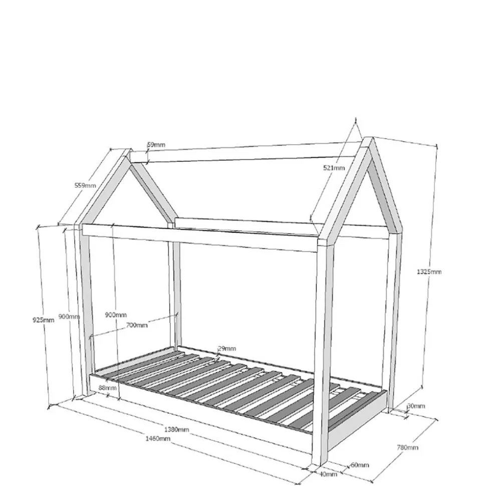 Kinderzimmerbett Udot