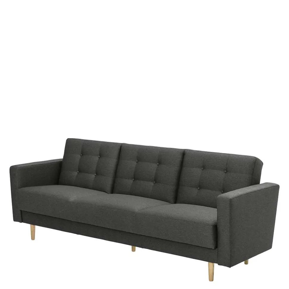 Klappcouch Anthrazit Loytima