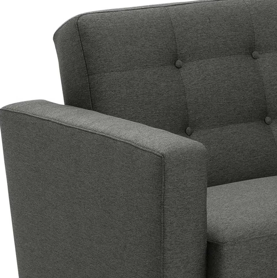 Klappcouch Anthrazit Loytima