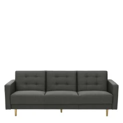 Klappcouch Anthrazit Loytima