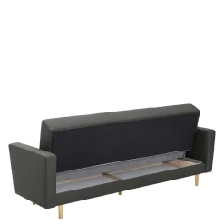 Klappcouch Anthrazit Loytima