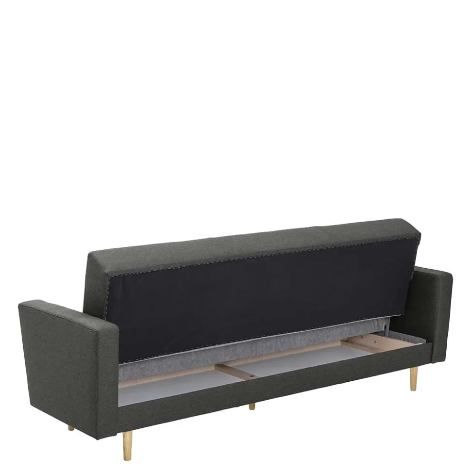 Klappcouch Anthrazit Loytima