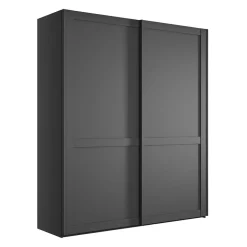 Kleiderschrank 2 Schiebetüren Hierro