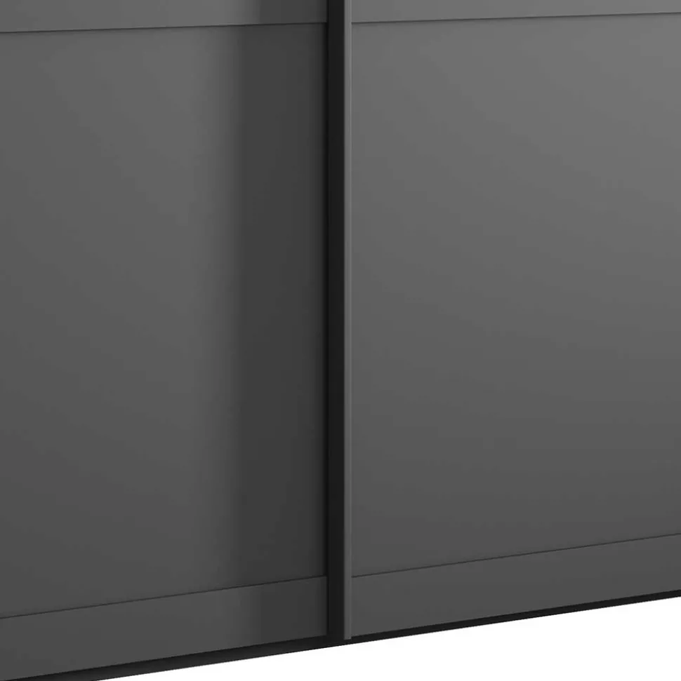Kleiderschrank 2 Schiebetüren Hierro