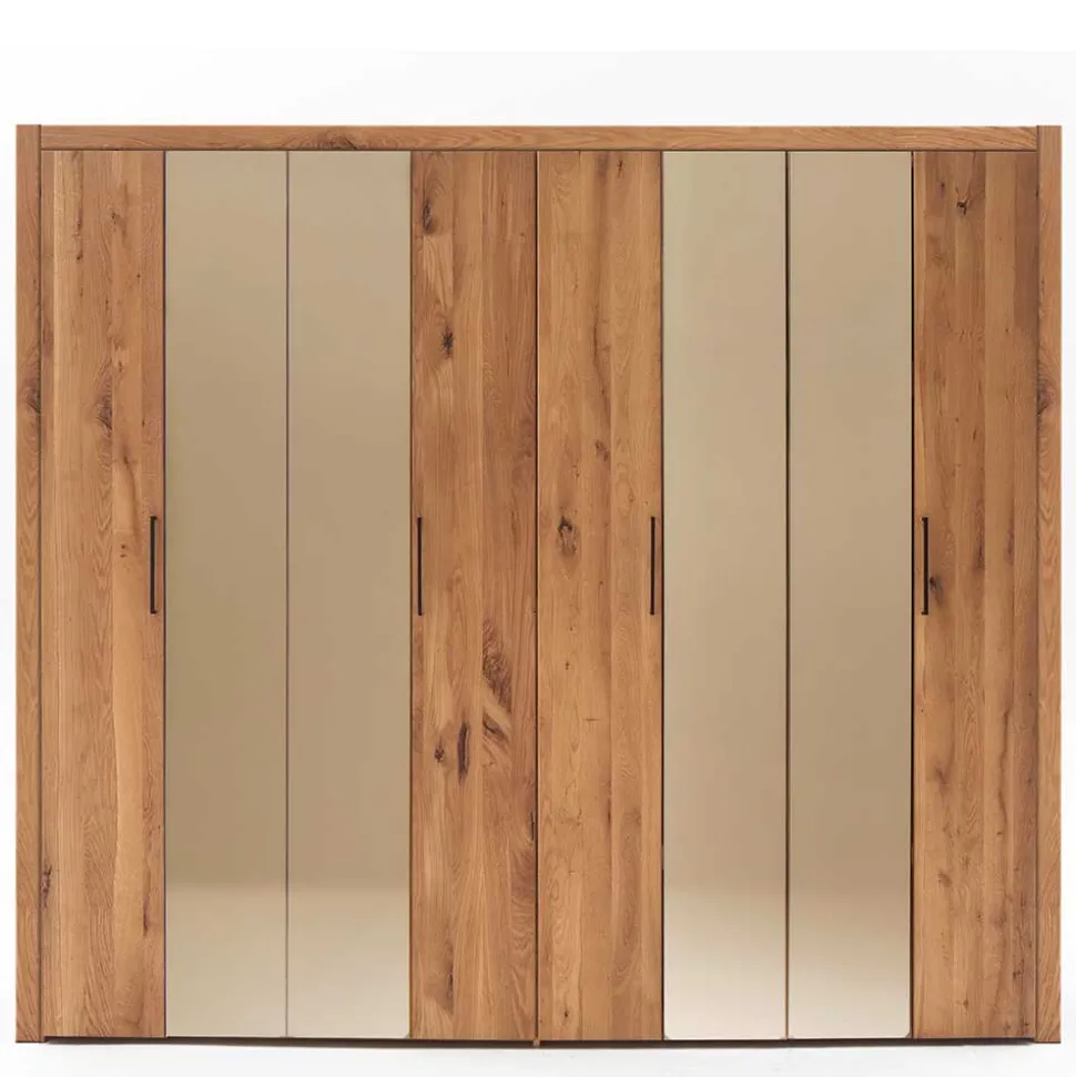 Kleiderschrank Echtholz Zeus