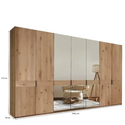 Kleiderschrank Eiche Bianco Tascan