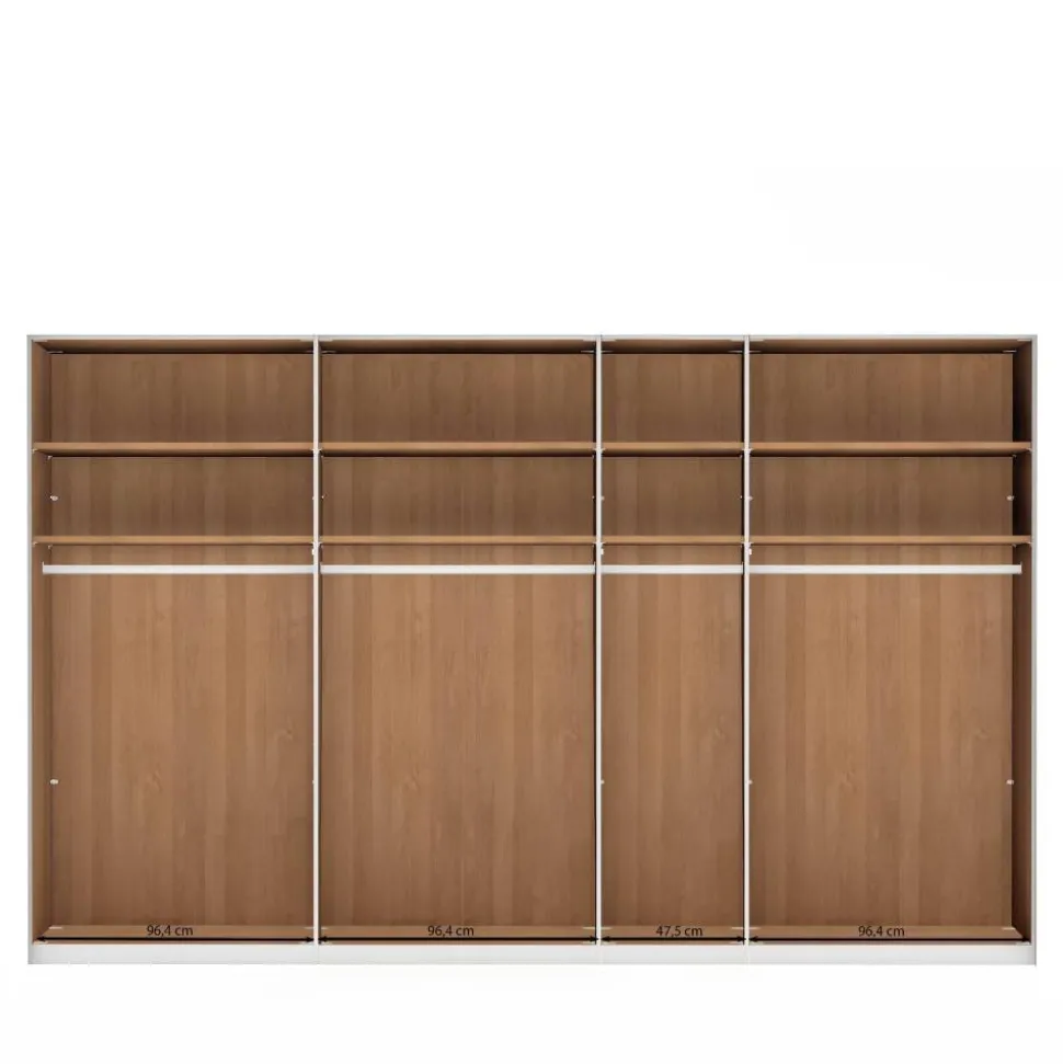 Kleiderschrank Eiche Bianco Tascan