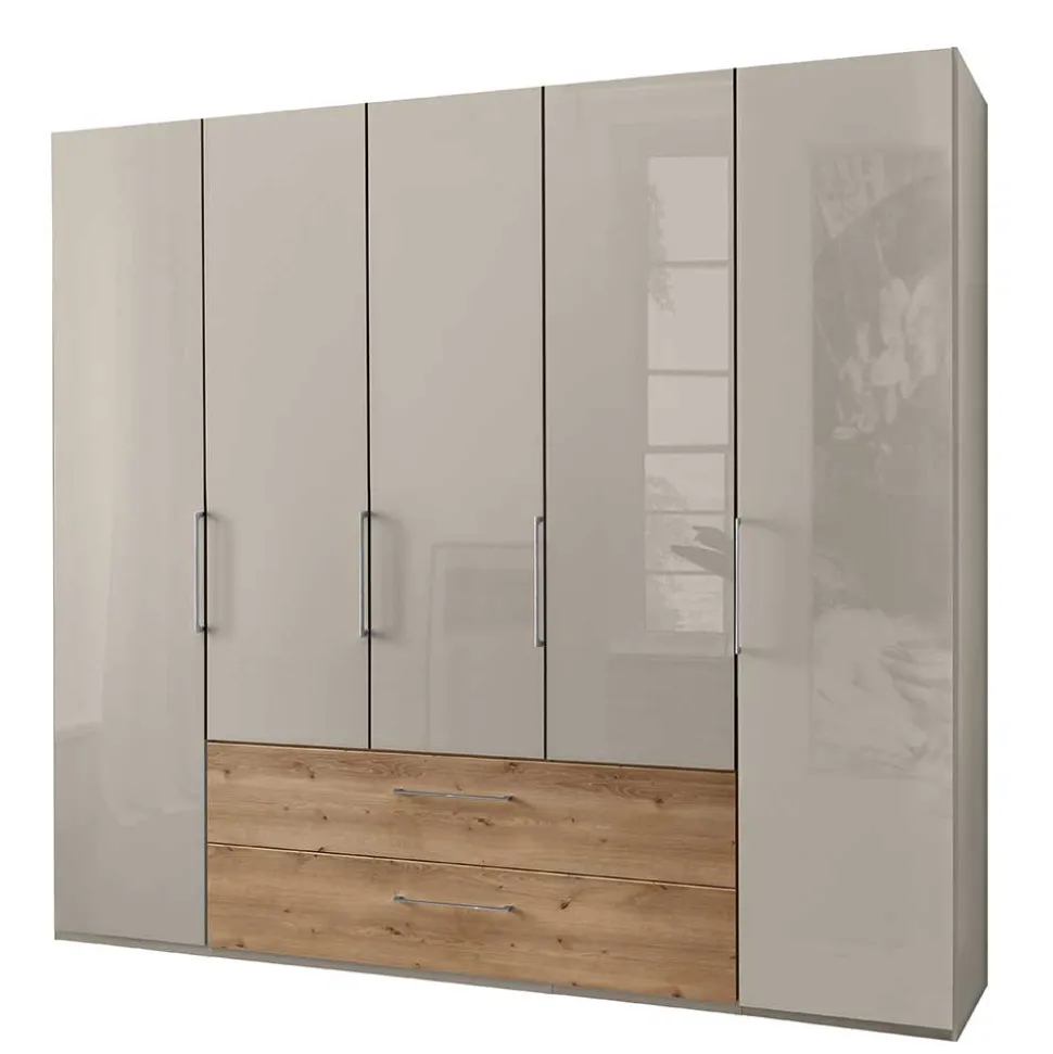 Kleiderschrank Glasfront Cruzca