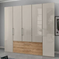 Kleiderschrank Glasfront Cruzca