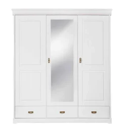 Kleiderschrank Holz Aluko