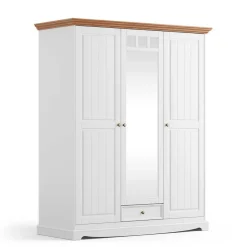 Kleiderschrank Holz Corao