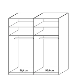Kleiderschrank Kosnira