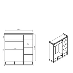 Kleiderschrank Limita