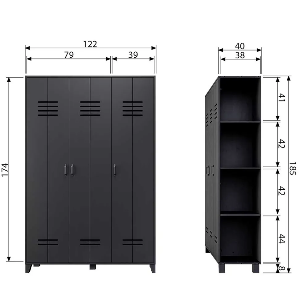 Kleiderschrank Little