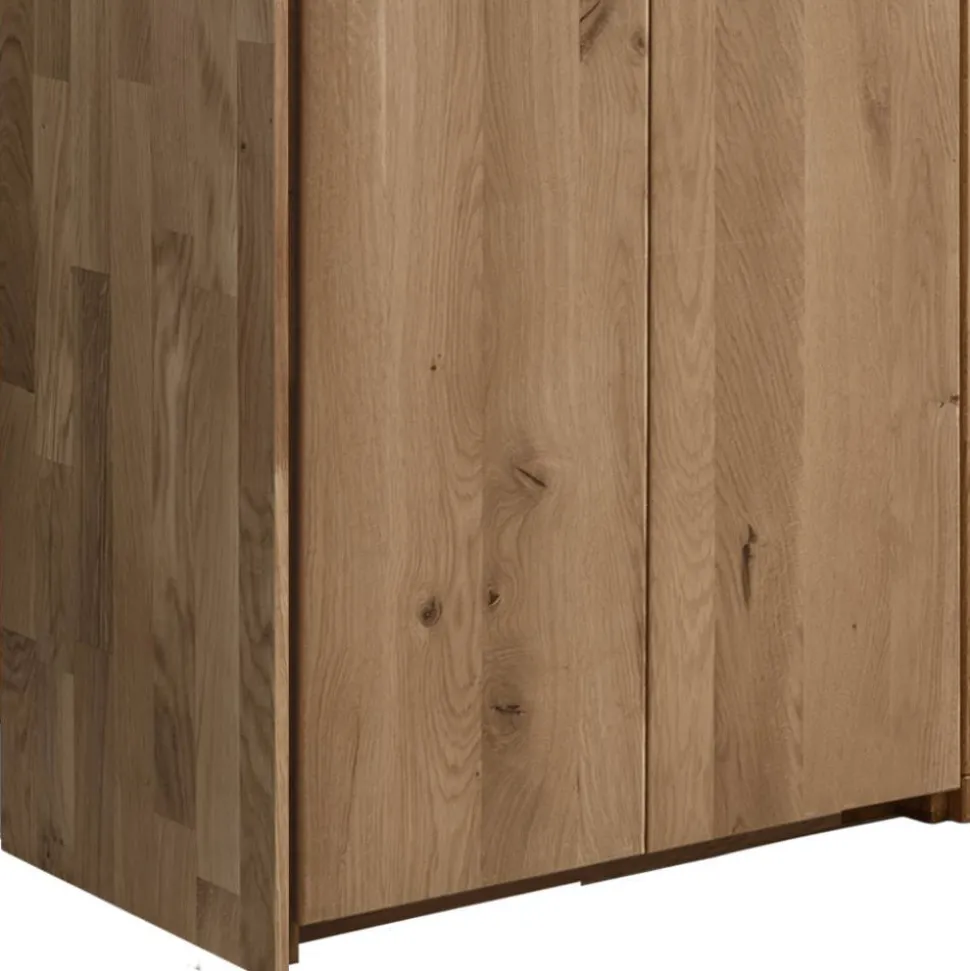 Kleiderschrank Massivholz schmal Snoba