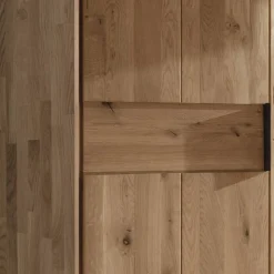 Kleiderschrank Massivholz schmal Snoba