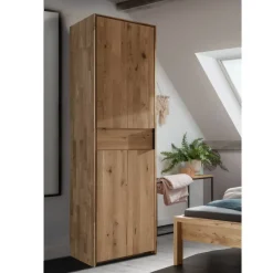 Kleiderschrank Massivholz schmal Snoba