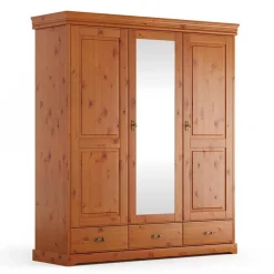 Kleiderschrank Massivholz Kiefer Rovert