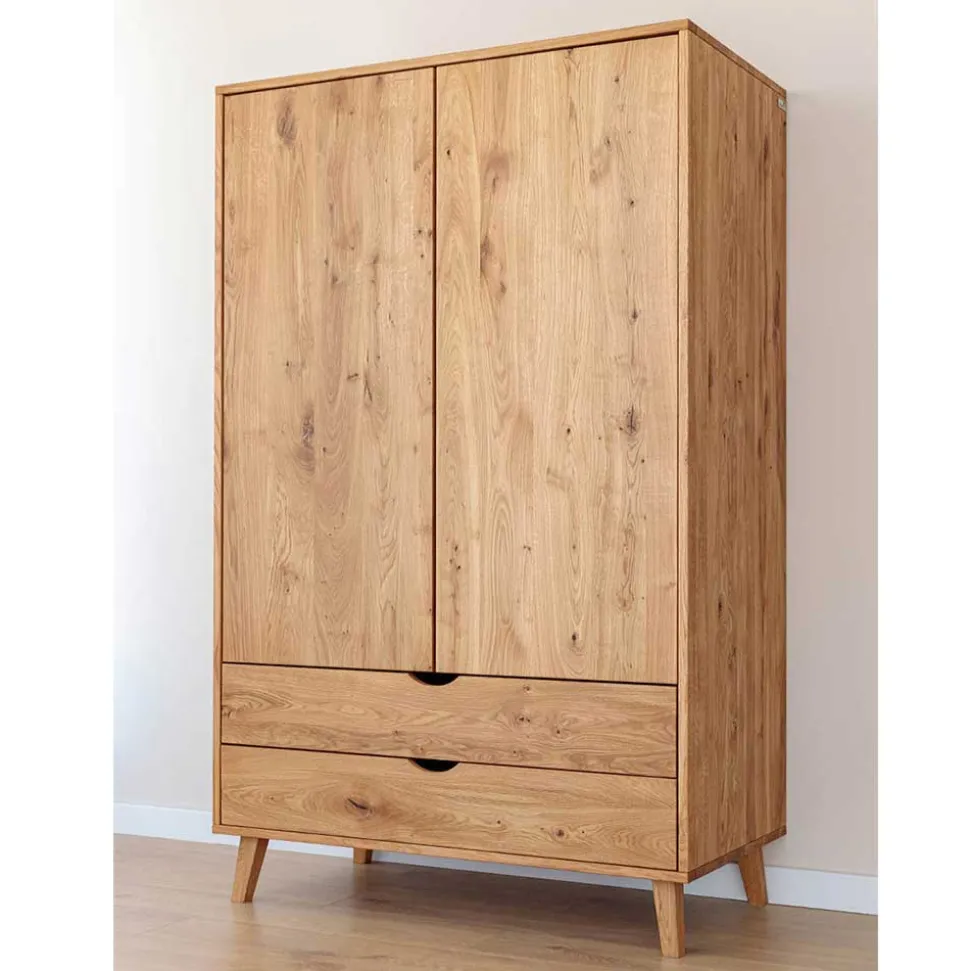 Kleiderschrank Massivholz Arora