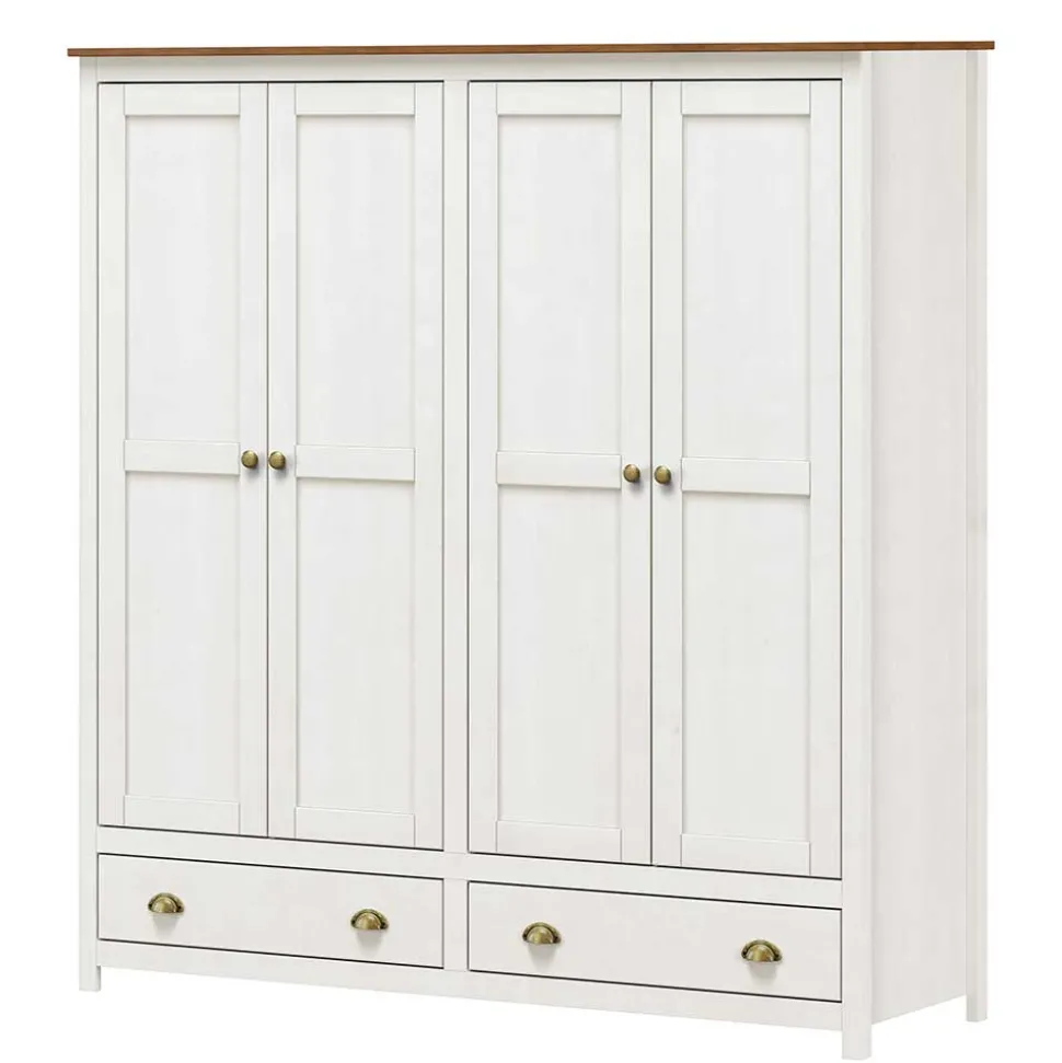 Kleiderschrank Massivholz Benita
