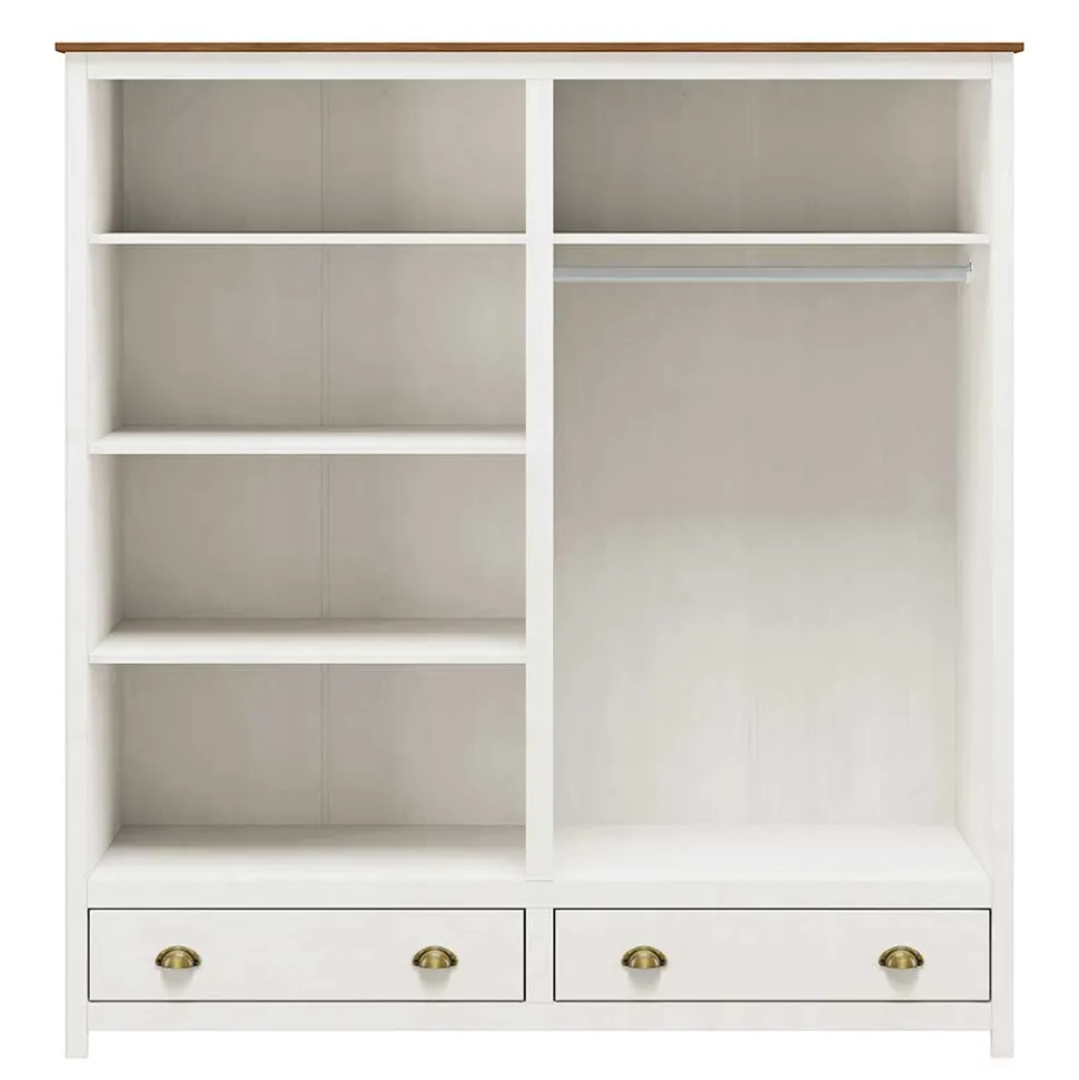 Kleiderschrank Massivholz Benita