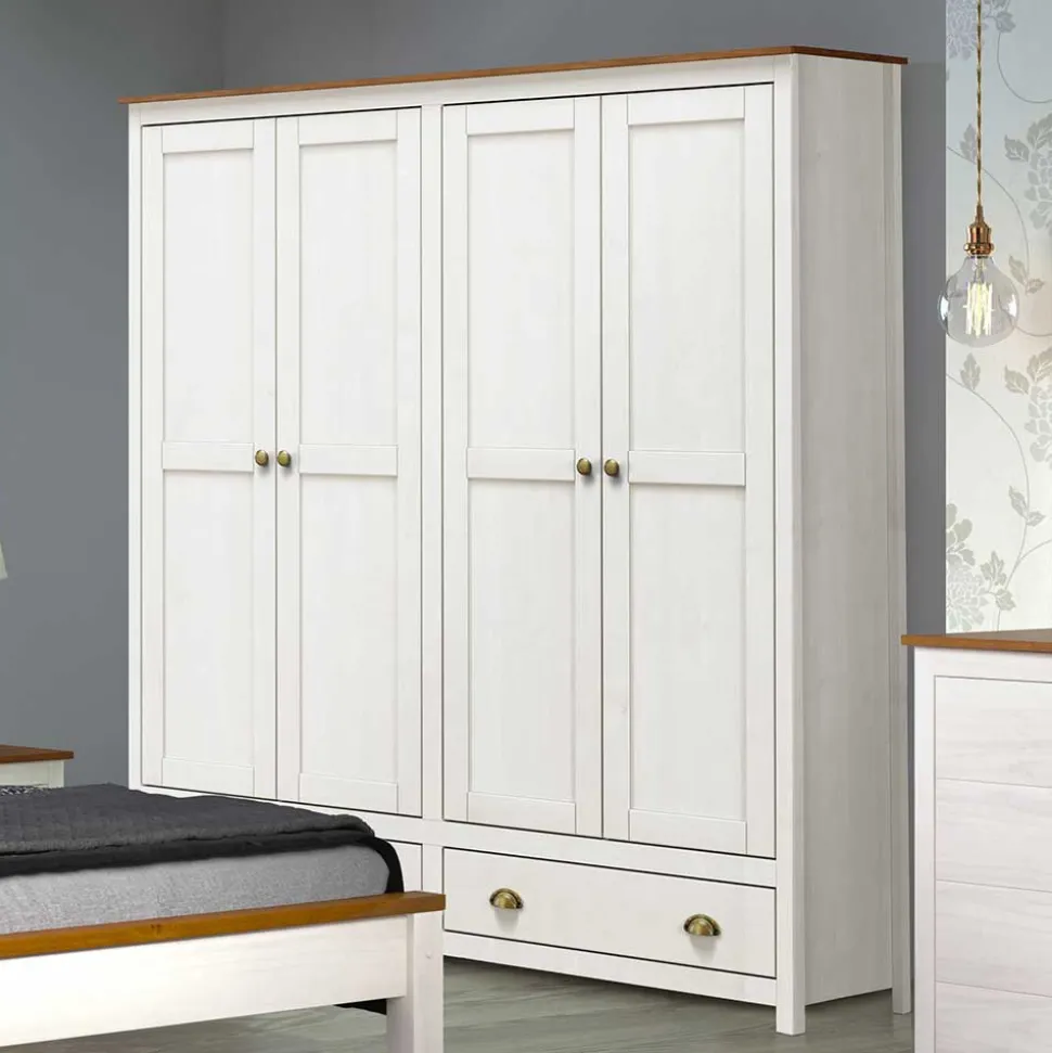 Kleiderschrank Massivholz Benita