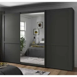 Kleiderschrank mit Schiebetüren Hierro