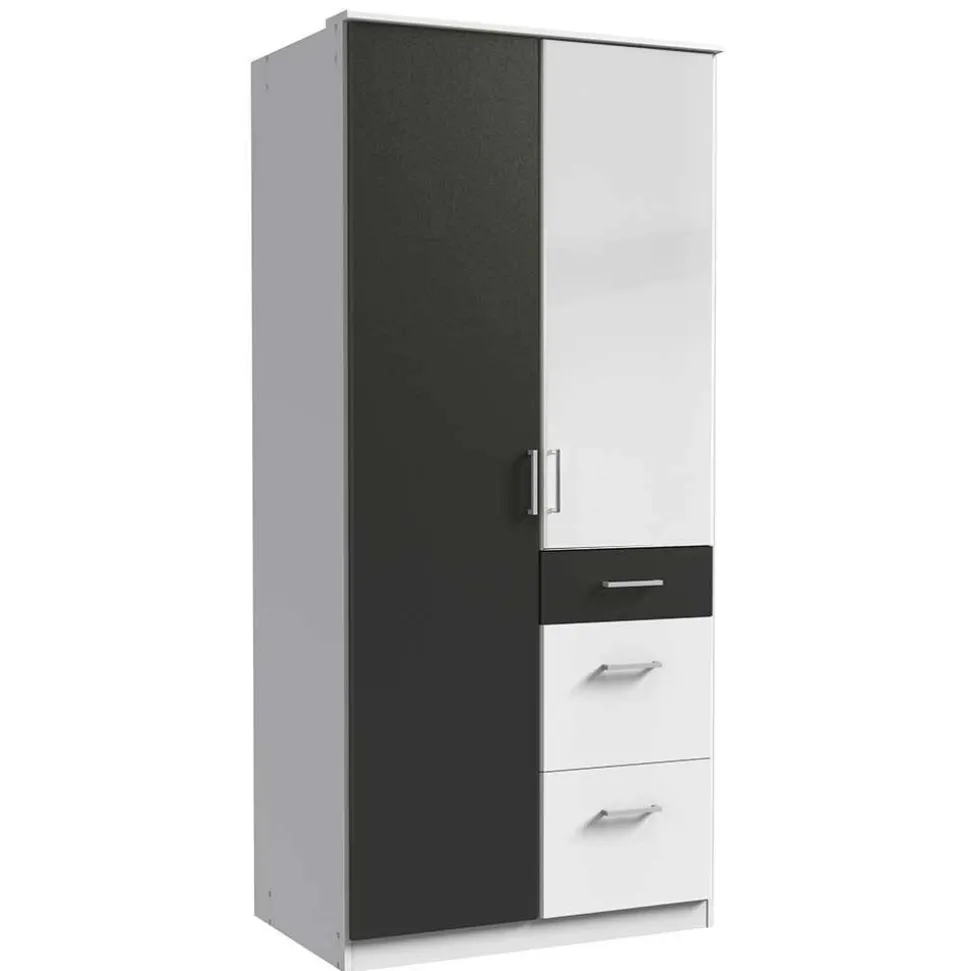 Kleiderschrank mit Schubladen Tolofoa
