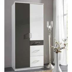 Kleiderschrank mit Schubladen Tolofoa