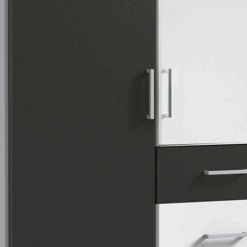 Kleiderschrank mit Schubladen Tolofoa