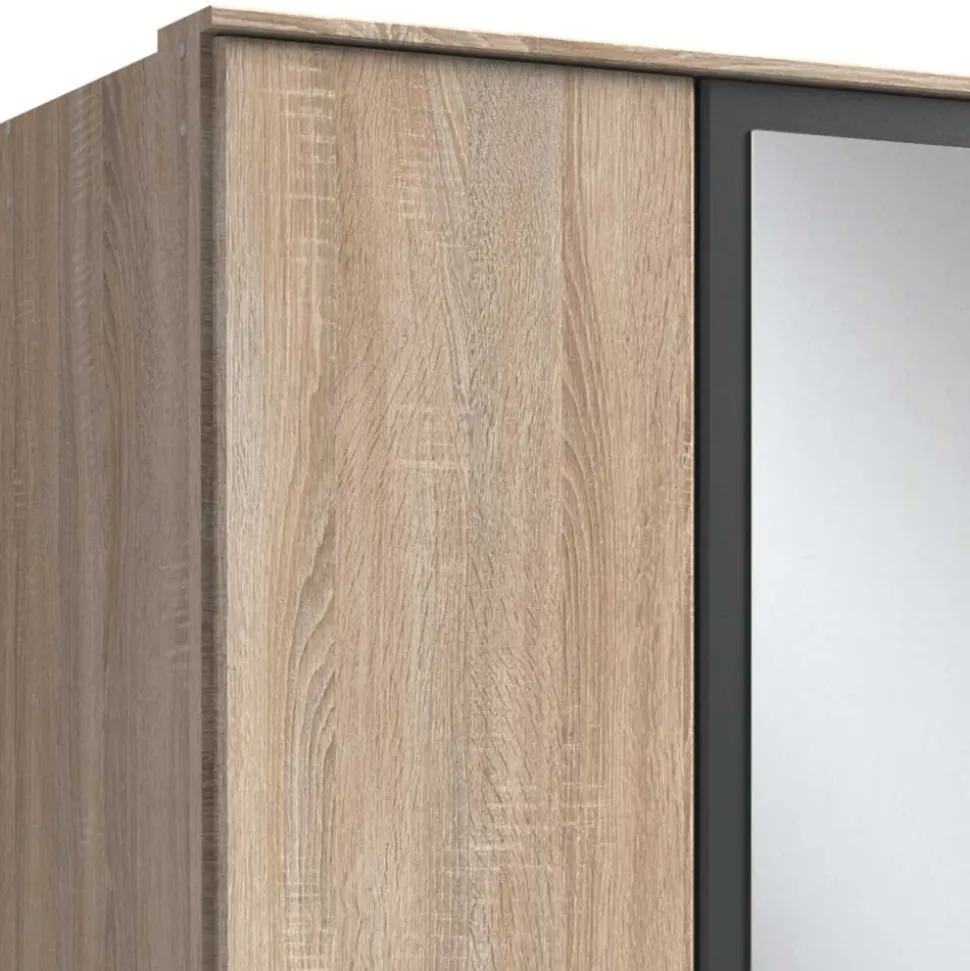 Kleiderschrank mit Schubladen Nurana