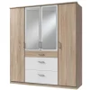Kleiderschrank mit Schubladen Milana