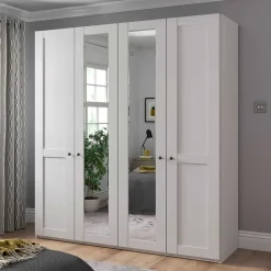 Kleiderschrank mit Spiegeln Tudana
