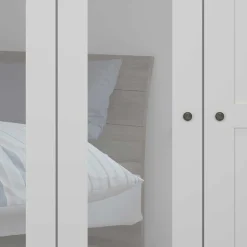 Kleiderschrank mit Spiegeln Tudana