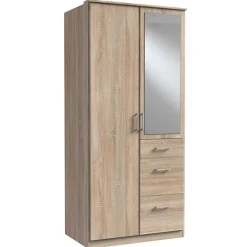 Kleiderschrank mit Spiegel Estella