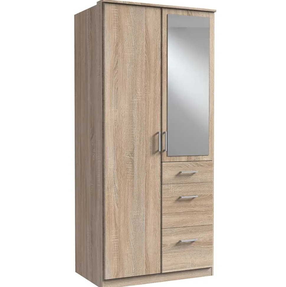 Kleiderschrank mit Spiegel Estella