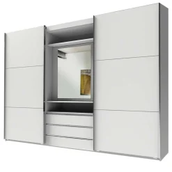 Kleiderschrank mit Spiegel innen Lymesca