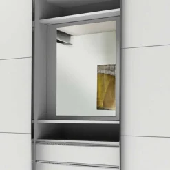Kleiderschrank mit Spiegel innen Lymesca