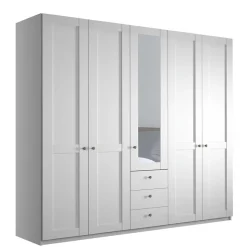 Kleiderschrank mit Spiegel Tudana