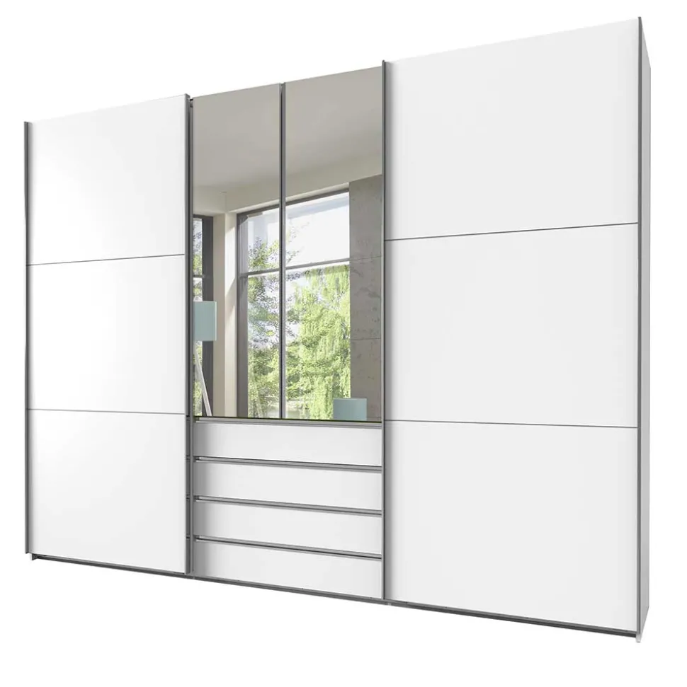 Kleiderschrank mit Spiegeltüren Lymesca