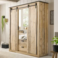 Kleiderschrank mit Spiegel Studiana