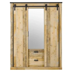 Kleiderschrank mit Spiegel Studiana