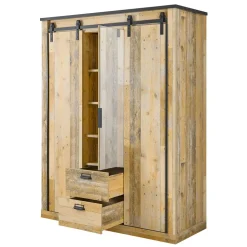 Kleiderschrank mit Spiegel Studiana