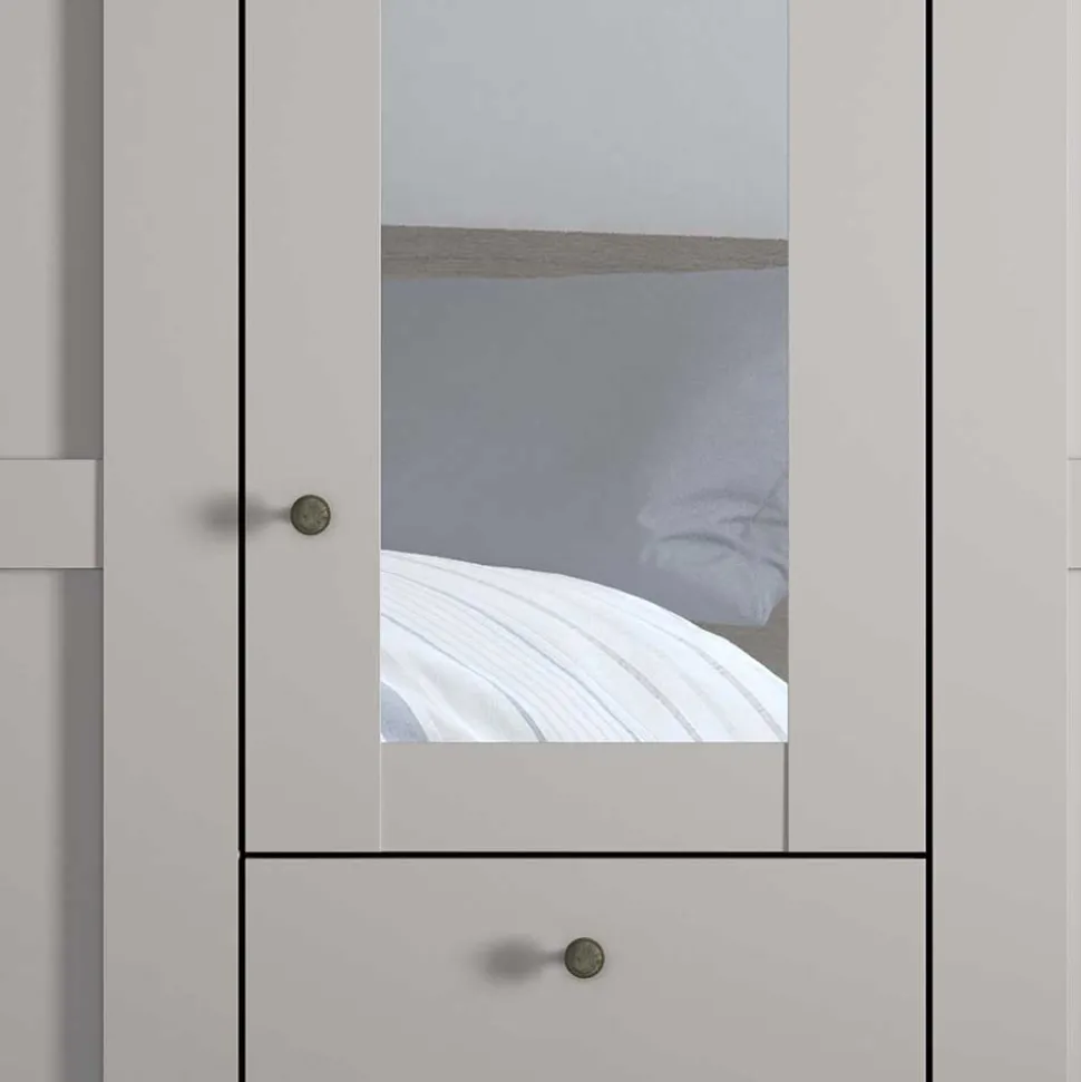 Kleiderschrank mit Spiegel Saconso