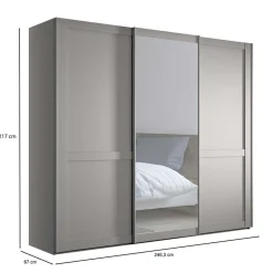 Kleiderschrank Schiebetüren Saconso