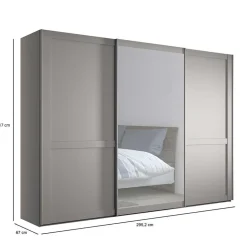 Kleiderschrank Schiebetüren Saconso