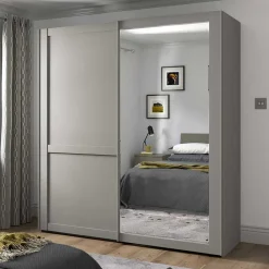 Kleiderschrank Schwebetüren Saconso