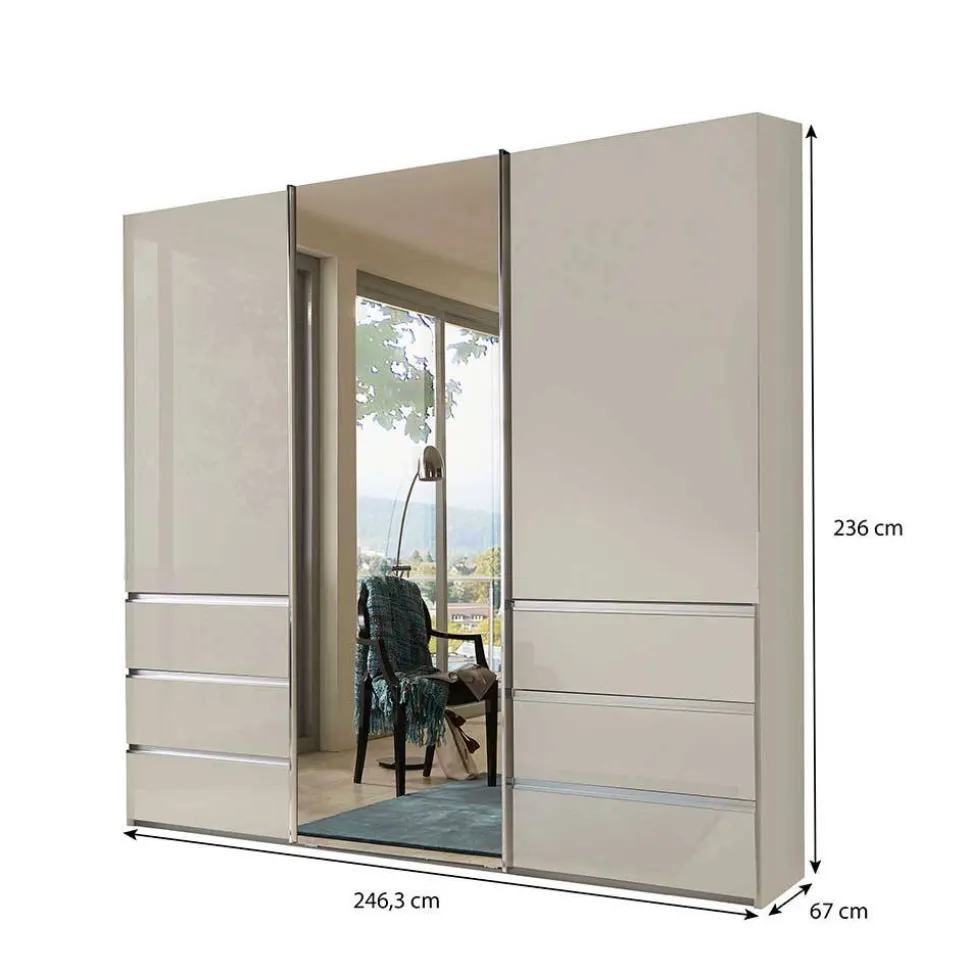 Kleiderschrank Schwebetüren Jesuisa