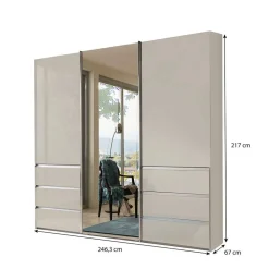 Kleiderschrank Schwebetüren Jesuisa