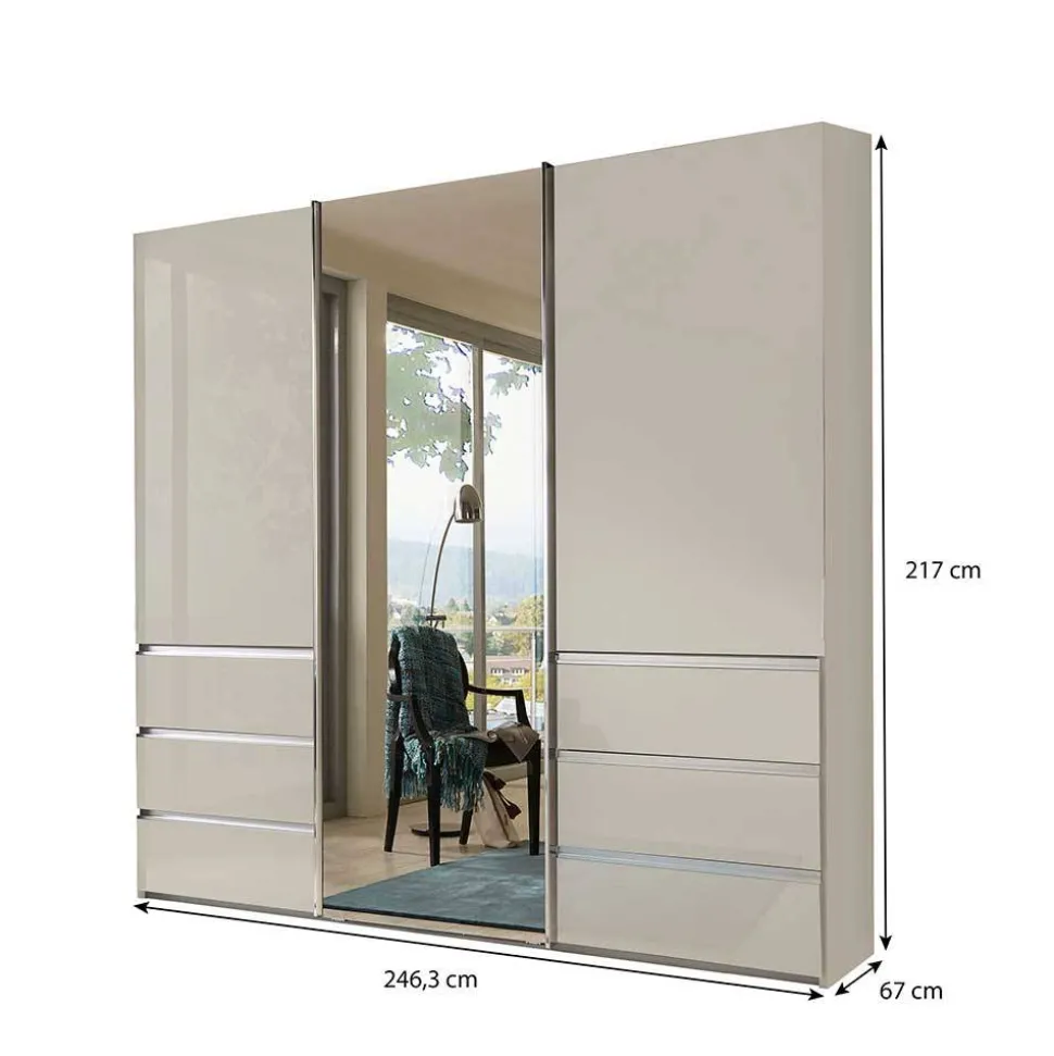 Kleiderschrank Schwebetüren Jesuisa
